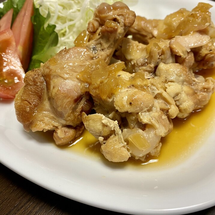 電気圧力鍋シロカで作る！手羽もも肉のやわらか煮♪